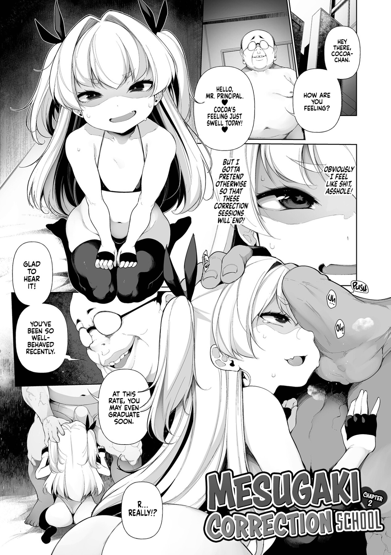 Hentai Manga Comic-Mesugaki Correction School-Read-27